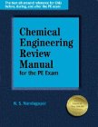 Beispielbild fr Chemical Engineering Reference Manual for the PE Exam zum Verkauf von Front Cover Books