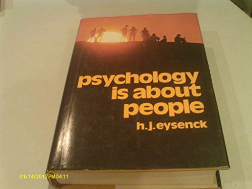 Imagen de archivo de Psychology Is About People a la venta por SecondSale