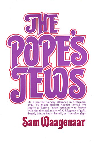Beispielbild fr The Pope's Jews zum Verkauf von Better World Books