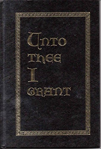 Stock image for Unto Thee I Grant (Rosicrucian Library, Vol. 5) for sale by ThriftBooks-Atlanta