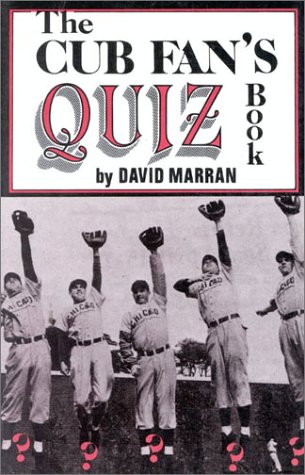 Beispielbild fr The Cub Fan's Quiz Book zum Verkauf von Wonder Book