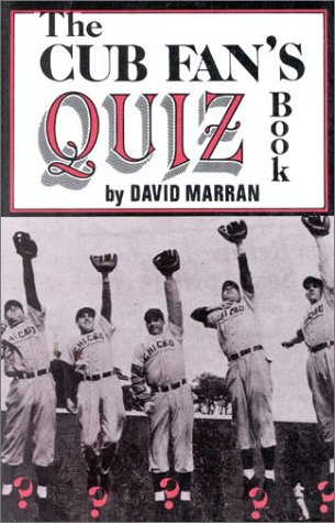Stock image for The Cub Fan's Quiz Book for sale by Wonder Book