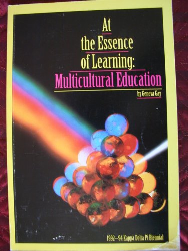 Stock image for At the Essence of Learning: Multicultural Education for sale by SecondSale