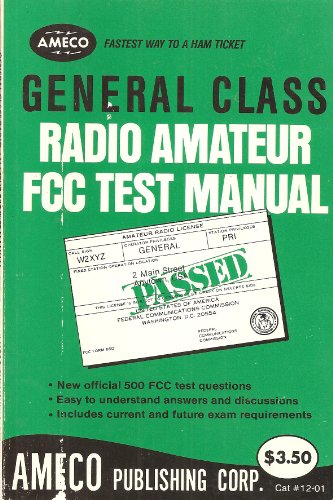 General class radio amateur FCC test manual (9780912146225) by Schwartz, Martin