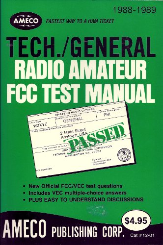 9780912146256: Tech/General Radio Amateur FCC Test Manual