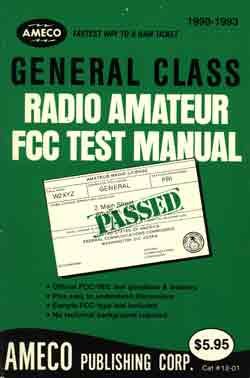 Imagen de archivo de General Class Radio Amateur Fcc Test Manual (Order #12-01) a la venta por HPB Inc.