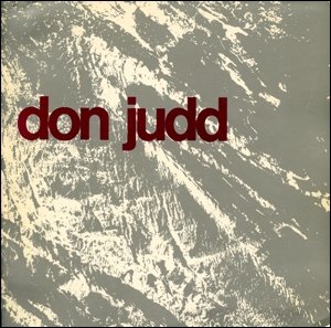 Don Judd (9780912158723) by Coplans, John