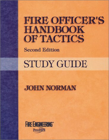 Beispielbild fr Fire Officer's Handbook of Tactics(Study Guide) zum Verkauf von SecondSale