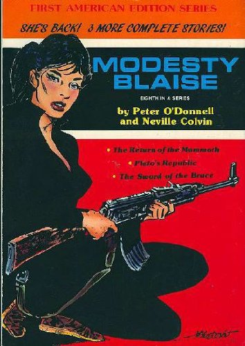 Stock image for Modesty Blaise: The Return of the Mammoth, Plato's Republic, the Sword of the Bruce (The Comic Strip Series) for sale by HPB-Ruby
