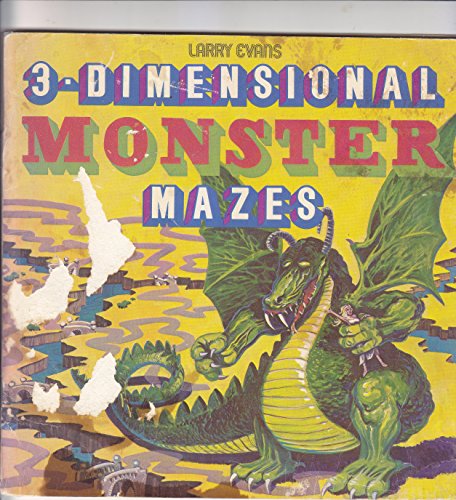 3-dimensional Monster Mazes (9780912300740) by Evans, Larry