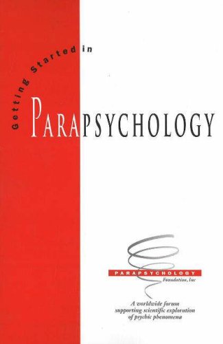 Beispielbild fr Getting Started in Parapsychology zum Verkauf von Better World Books