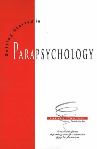 Stock image for Getting Started in Parapsychology for sale by Better World Books