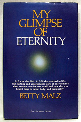 Stock image for My glimpse of eternity for sale by Wonder Book