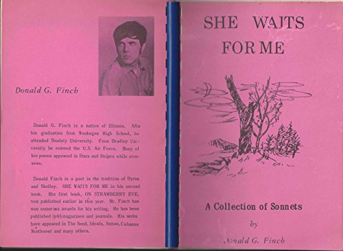 Imagen de archivo de She waits for me: A collection of sonnets a la venta por Cameron Park Books