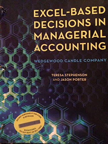 Stock image for Excel-Based Decisions in Managerial Accounting for sale by Textbooks_Source