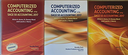 Stock image for Computerized Accounting using Sage 50 Accounting 2017 for sale by Bulrushed Books