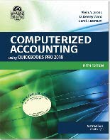 9780912503721: Computerized Accounting using Quickbooks Pro 2018