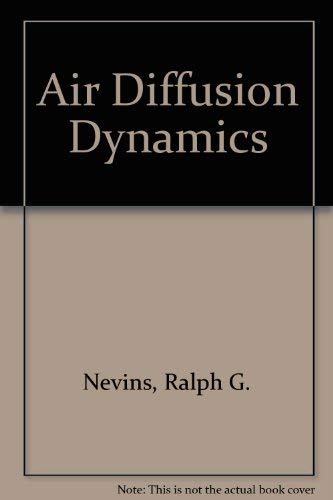Imagen de archivo de Air Diffusion Dynamics a la venta por Better World Books