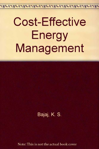 Imagen de archivo de Cost-Effective Energy Management a la venta por Better World Books