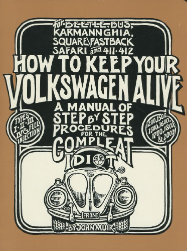 Beispielbild fr How to Keep Your Volkswagen Alive: A Manual of Step by Step Procedures for the Complete Idiot zum Verkauf von Wm Burgett Bks and Collectibles