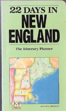 Beispielbild fr 22 Days in New England: The Itinerary Planner (Jmp Travel) zum Verkauf von Jenson Books Inc