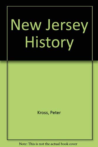 Imagen de archivo de New Jersey History a la venta por Better World Books