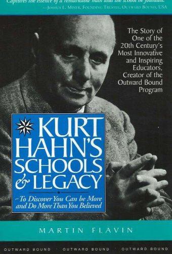 Beispielbild fr Kurt Hahn's Schools and Legacy zum Verkauf von BooksRun