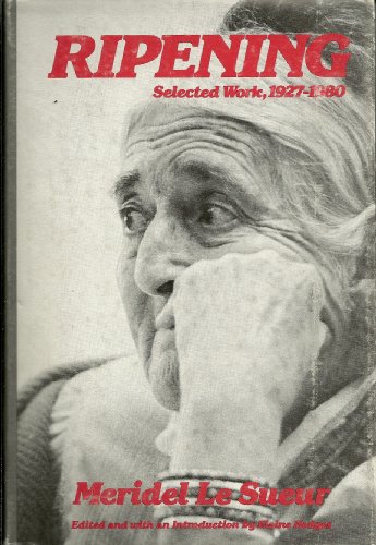 Imagen de archivo de Ripening: Selected Work, 1927-1980 a la venta por Smith Family Bookstore Downtown
