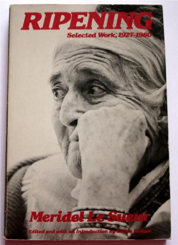 Imagen de archivo de Ripening: Selected work, 1927-1980 a la venta por Front Cover Books