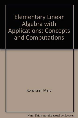 Stock image for Elementary Linear Algebra With Applications for sale by HPB-Red