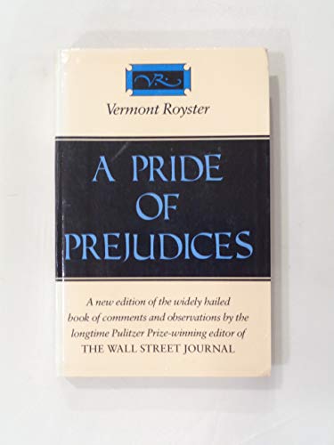 Imagen de archivo de A Pride of Prejudices a la venta por Better World Books