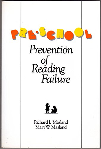 Imagen de archivo de Preschool Prevention of Reading Failure a la venta por Better World Books: West