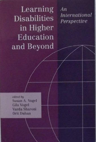 Imagen de archivo de Learning Disabilities in Higher Education and Beyond: International Perspectives a la venta por Half Price Books Inc.