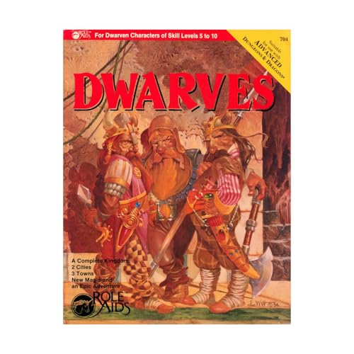 9780912771038: Dwarves (Role Aids / Advanced Dungeons & Dragons)