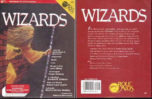 Stock image for Wizards (AD&D/Role Aids Accessory) for sale by Half Price Books Inc.