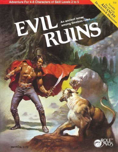 Imagen de archivo de Evil Ruins (Advanced Dungeons and Dragons) a la venta por HPB-Ruby