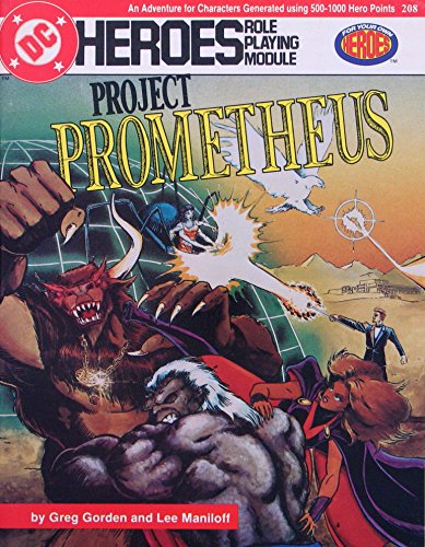 Stock image for Project Prometheus (DC Heroes RPG) for sale by Chris Korczak, Bookseller, IOBA