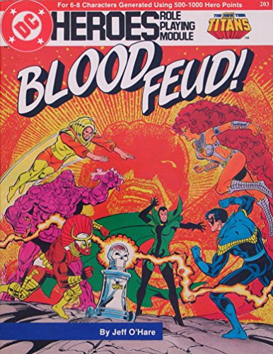 Beispielbild fr Blood Feud! New Teen Titans (DC Heroes RPG Module 203) zum Verkauf von Black and Read Books, Music & Games