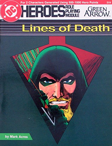 Stock image for Lines of Death (DC Heroes RPG) for sale by Books From California