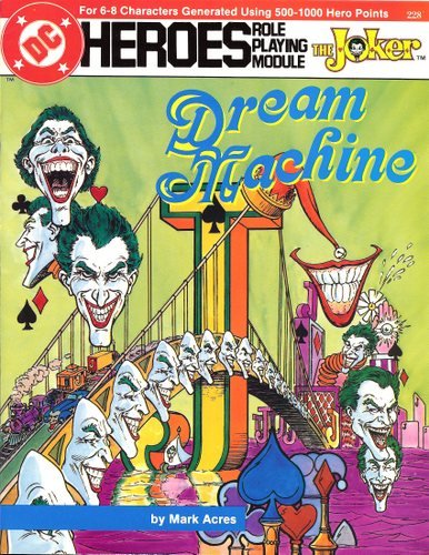 Beispielbild fr Dream Machine - Joker (DC Heroes RPG Module 228) zum Verkauf von Black and Read Books, Music & Games