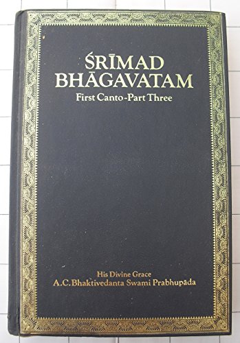 Beispielbild fr Srimad Bhagavatam: First Canto, 3 zum Verkauf von Wonder Book