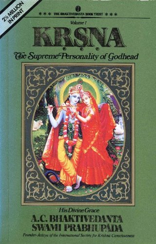 Beispielbild fr Krishna, or KRSNA Volume 1, The Supreme Personality of Godhead (v. 1) zum Verkauf von Books of the Smoky Mountains