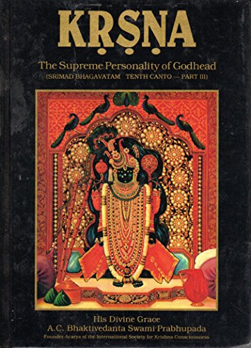 Beispielbild fr Krsna: The Supreme Personality of Godhead, 3 zum Verkauf von HPB-Emerald