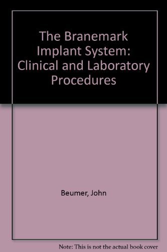 Stock image for The Branemark Implant System : Clinical and Laboratory Procedures for sale by Better World Books