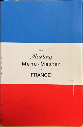 Stock image for Marling Menu-Master for France for sale by Goodwill of Colorado