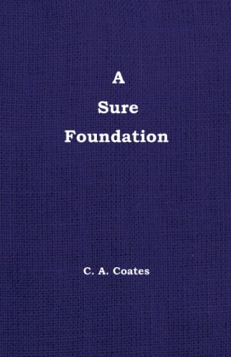 Imagen de archivo de A Sure Foundation a la venta por GreatBookPrices