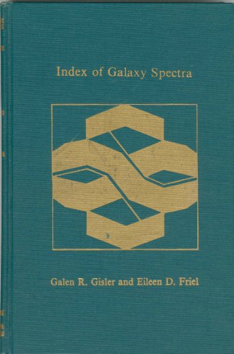 Beispielbild fr Index of Galaxy Spectra zum Verkauf von Better World Books