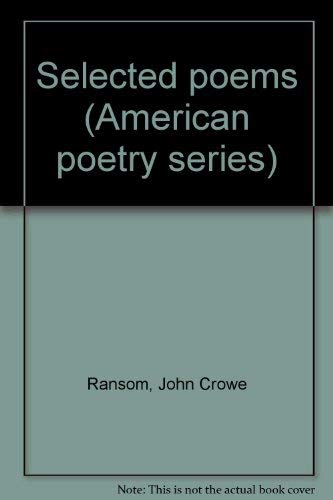 9780912946542: Selected Poems (American Poetry Series)