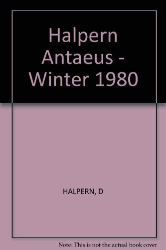 Antaeus 44 (9780912946900) by Halpern