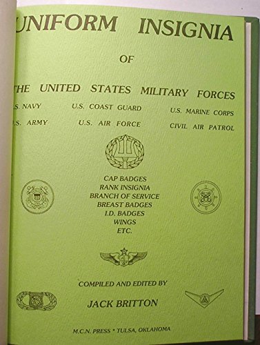 Stock image for Uniform Insignia of United States Military Forces for sale by Ezekial Books, LLC